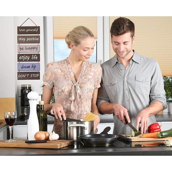 V Quality Motivational Rustic Sign - Multi-colored - Stay Positve, Dream Big... - Picture 8 of 12